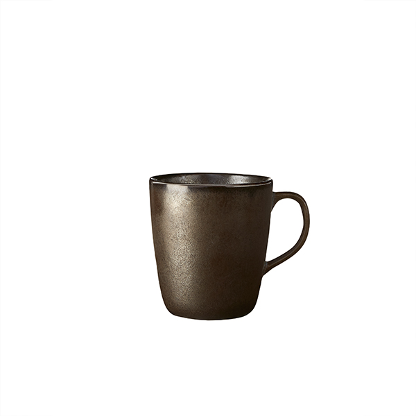 Raw Metallic Brown - Wall mug 350 ml