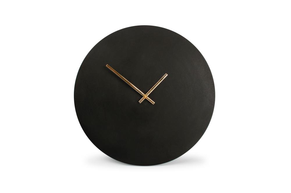 SP_COL: Wall clock 38cm black Zone