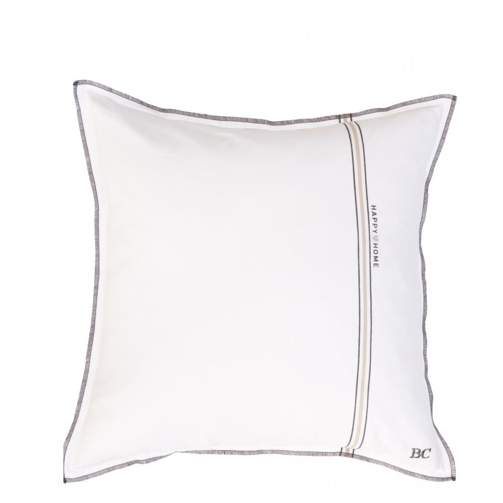 Cushion 50x50 White Chambray Happy Home - bez výplne



