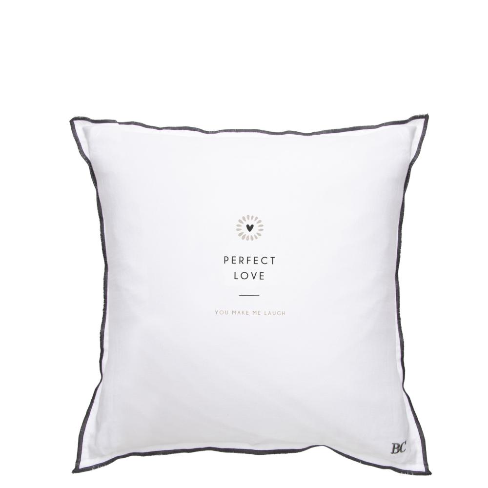 Cushion 50x50 White/perfect love














