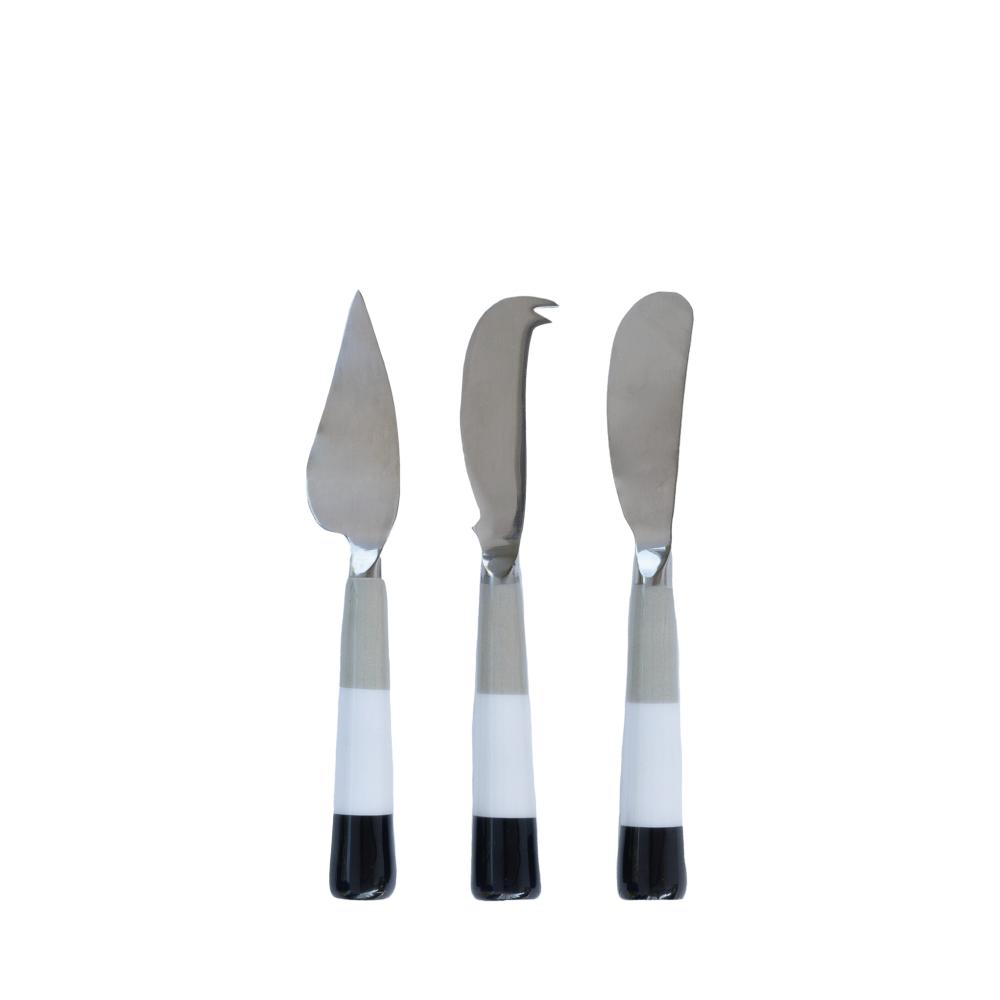 Cheese Knives, set of 3 in box






















