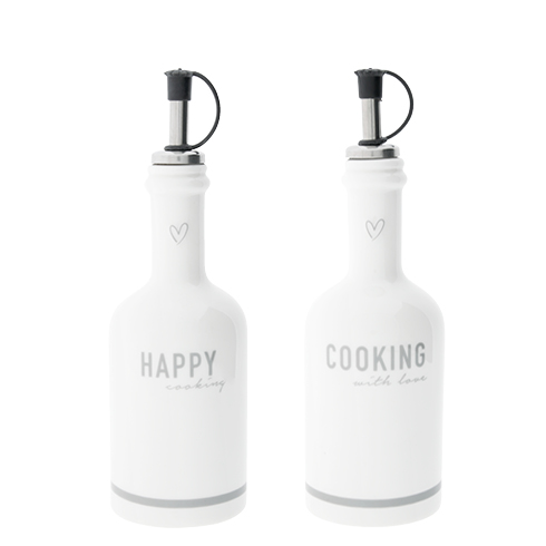 Bottle AssHappy/Cooking Grey Dia 6,5x16cm /set 2 ks/ cena za ks 