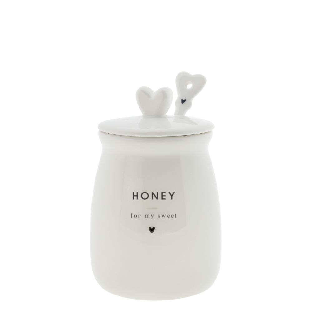 Honey Jar  with Honey Spoon











