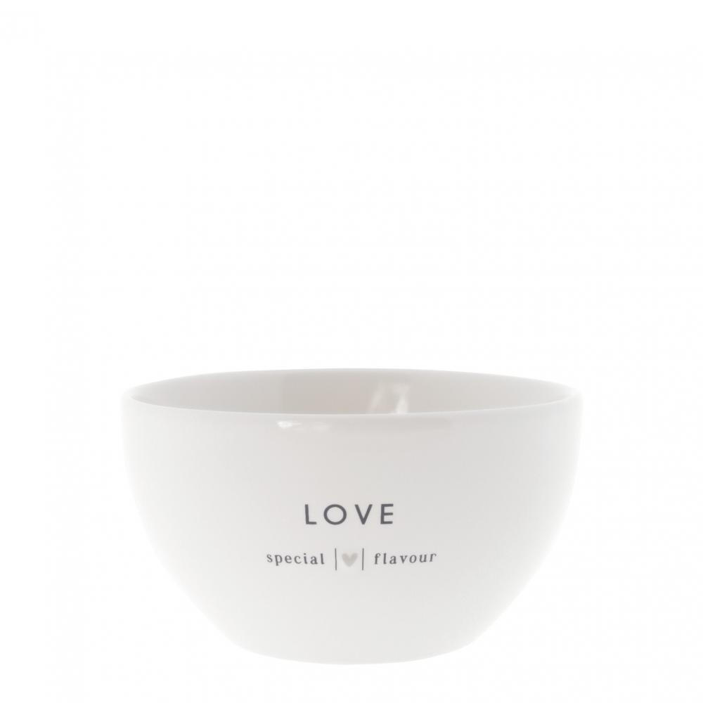 Bowl White/Love Special Flavour 13x7


























