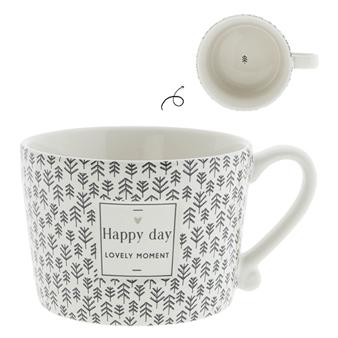 Cup White/Happy day 10x8x7 cm






















