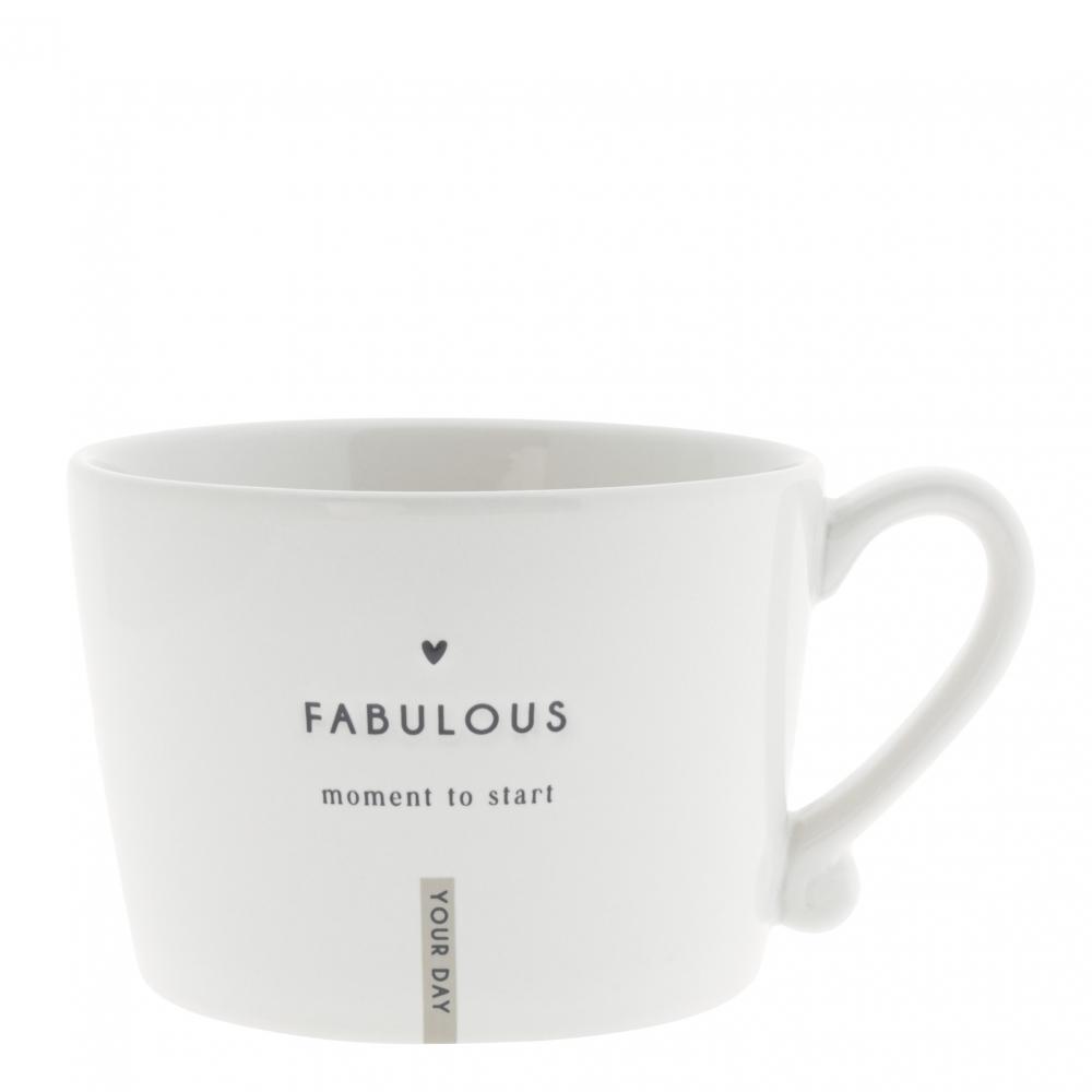 Cup White/Fabulous Day 10x8x7cm 




























