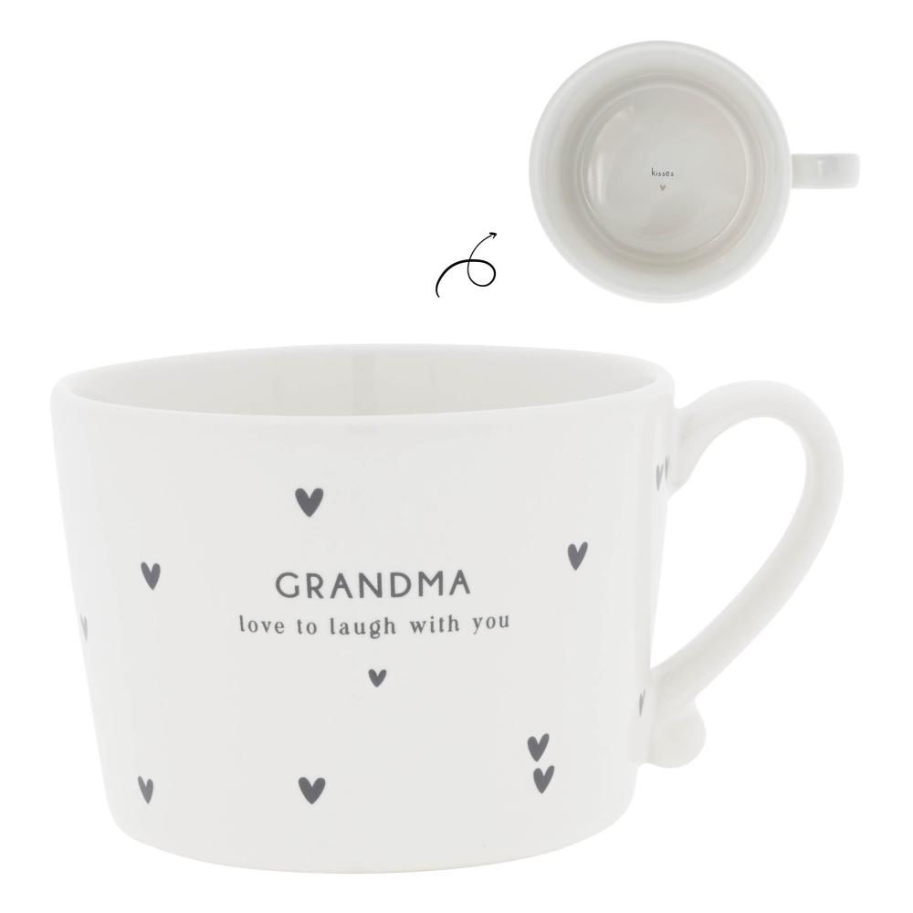 Cup White/Grandma love to laugh with you
























