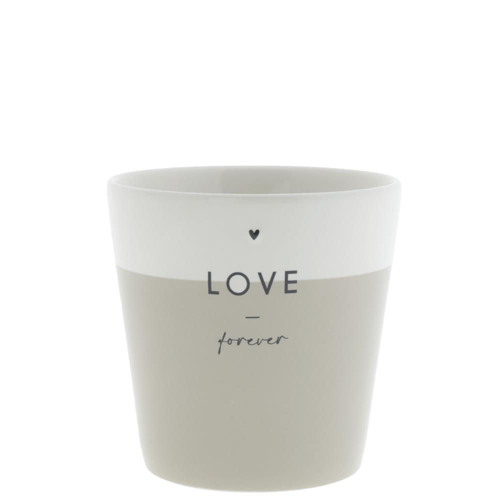 Cup White/Love forever 9x9x7.5cm



























