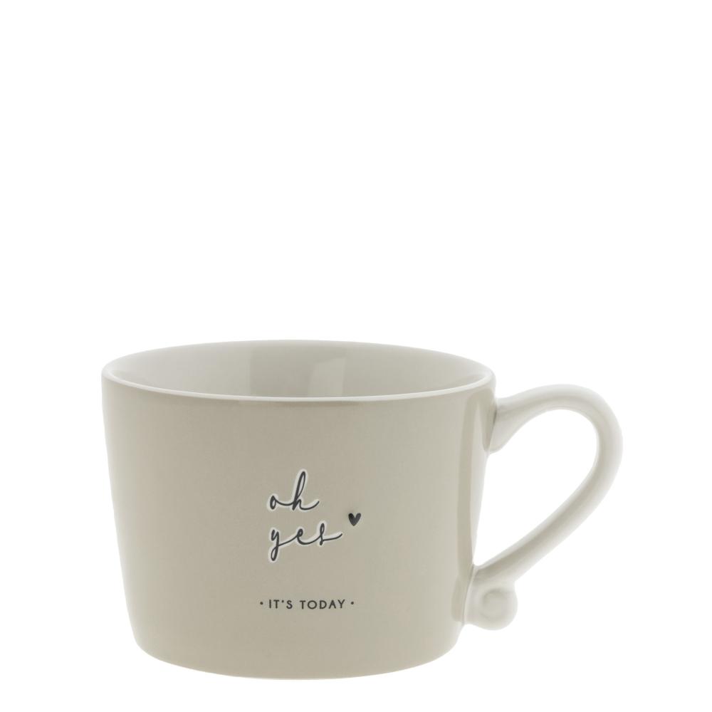 Cup White sm/Oh yes it's today 8.5x7x6cm 
  




















