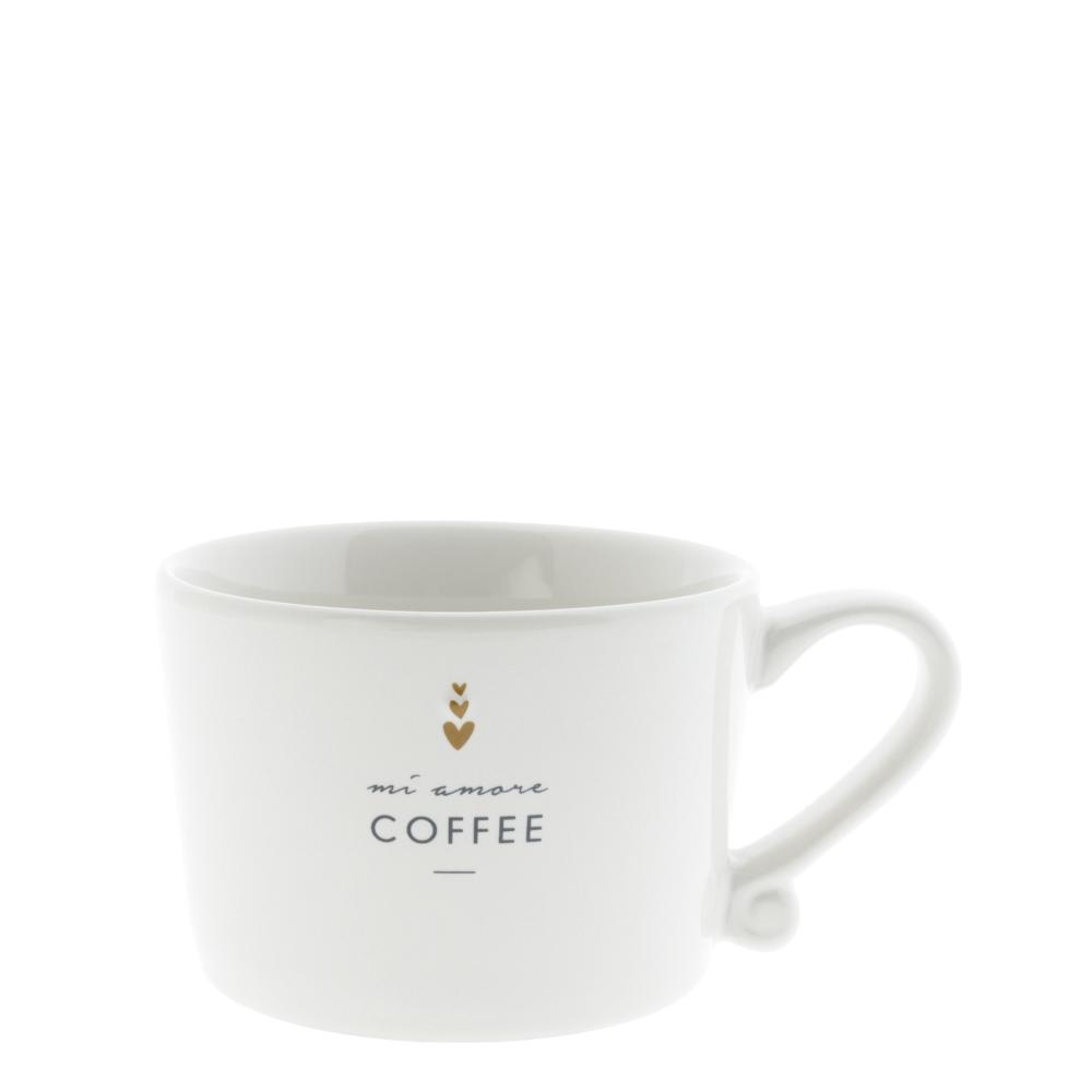 Cup White sm/Mi amore Coffee Bl/Car 8.5x7x6c






















