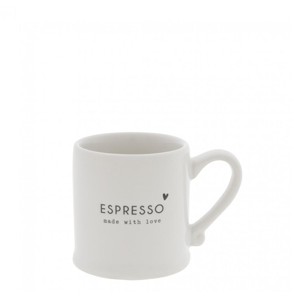 Espresso White/made with Love in Black5,4x6,























