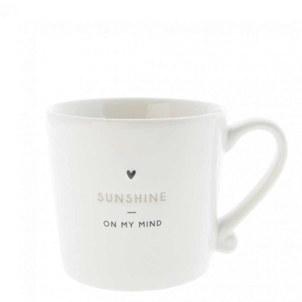 Mug White /Sunshine on my mind 8x7cm


























