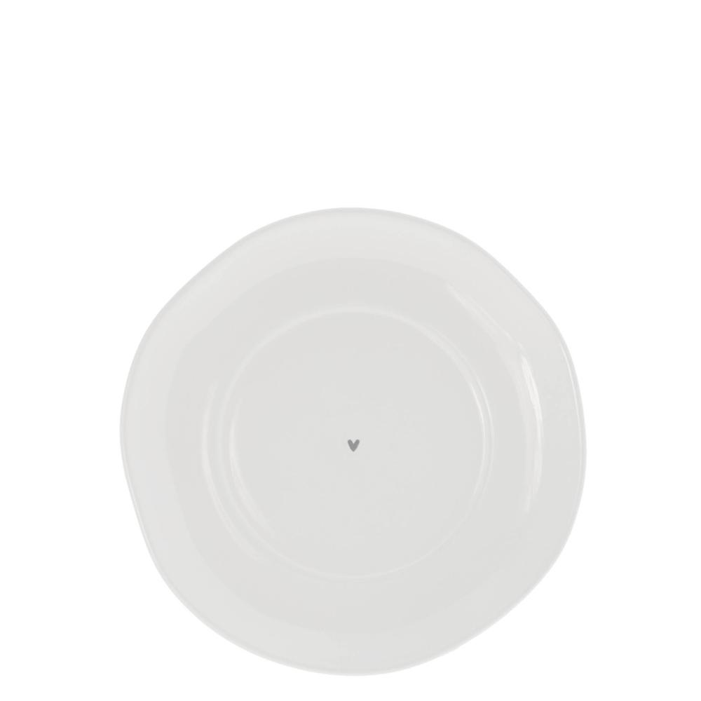 Plate Cup 15cm White/Heart in Grey


























