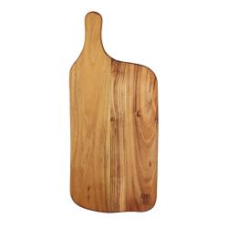 RAW TEAK WOOD - cuttingboard 43x19x1,5 cm