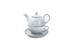 SP: Tea for one set blue Artisan