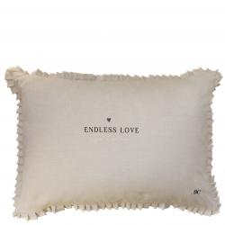 Cushion 50x70 Naturel/Pleated Endless Love








