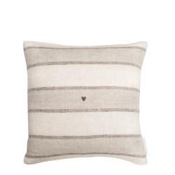 Cushion Cover 50x50 Naturel/Bold Stripe