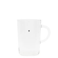 Tumbler Tea L with black heart