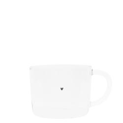 Tumbler Tea M with black heart