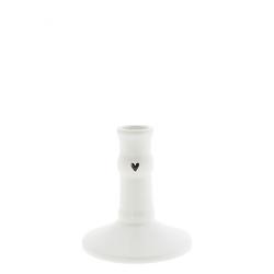 Candlestick SM White with small black 

























