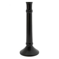 Candlestick L Matt Black 24 cm






















