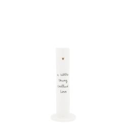 Candleholder White 'a little thing called love
