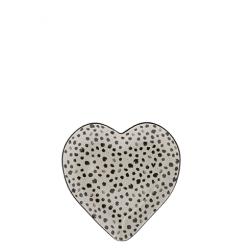 Heart Plate 16cm Titane/Confetti

























