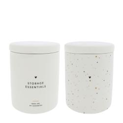 Jars Ass Medium White(2x6pcs) 11x11x14,5cm
















