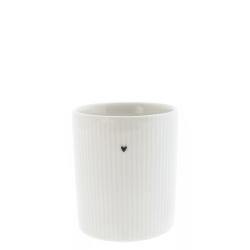 Mug White with Relief 8x8x9cm

















