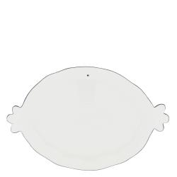 Servingplate Oval White 37cm