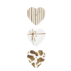 Spoon Holder Hearts BC 13x13 cm Ass (3x6)