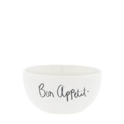Bowl White/Bon Appetit14,5x7cm