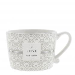 Cup White/Love and Coffee10x8x





























