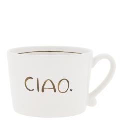 Cup White/CIAO 10x8x7cm