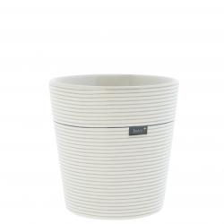 Cup White / Stripe Titane Love 9x9x7.5cm
























