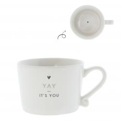 Cup White sm / YAY it's you 8.5x7x6cm 
























