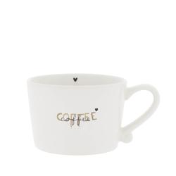 Cup White sm/double coffee 8.5x7x6cm