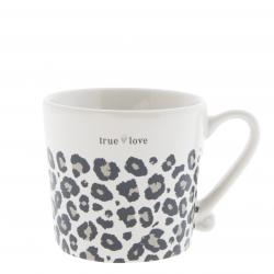 Mug White /Leopard True Love 8x7cm


























