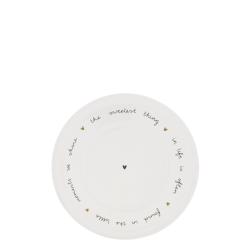 Plate Cup 15cm White/the sweetest thing