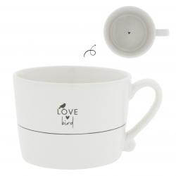 Cup White/Love Bird 10x8x7cm


























