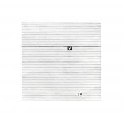 Napkin White/Stripes titane 20 pcs 12,5x12,5cm





















