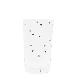 Tumbler L with hearts all over 450 ml