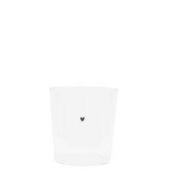 Tumbler M with black heart 300 ml