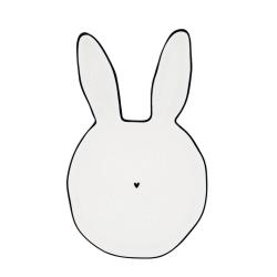 Plate White Bunny ears