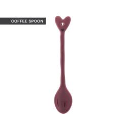 Spoon Rose w Heart 14cm