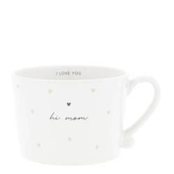 Cup White/hi mom10x8x7cm