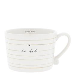 Cup White/hi dad10x8x7cm