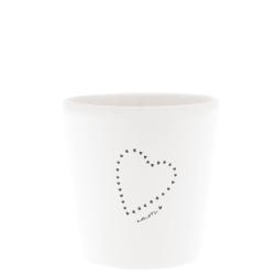 Cup White/Amore 9x9x7.5cm