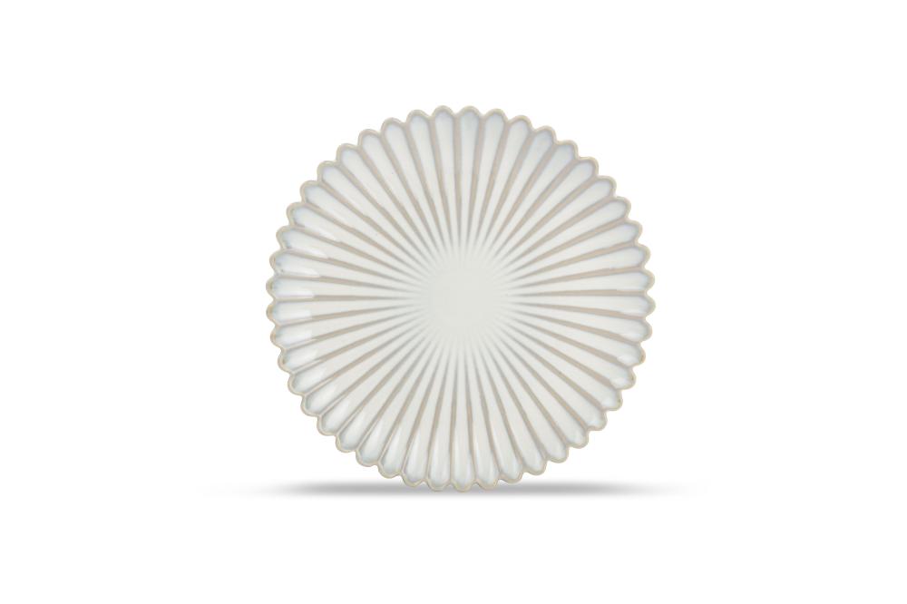 Plate 20cm nuance white Lotus